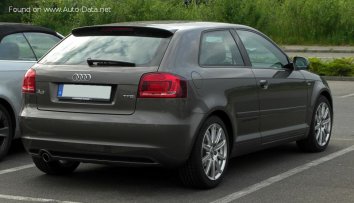 Audi A3 Sportback (8P) technical specifications and fuel consumption —
