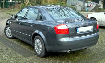 2002 Audi A4 (B6 8E) 1.8 T (190 Hp) quattro  Technical specs, data, fuel  consumption, Dimensions