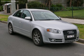 2004-2008 Audi A4 (B7 8E) 1.8 T (163 Hp) quattro  Technical specs, data,  fuel consumption, Dimensions