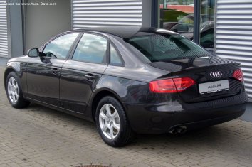 2008-2011 Audi A4 (B8 8K) 2.0 TDI (120 Hp)  Technical specs, data, fuel  consumption, Dimensions