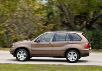 2000-2003 BMW X5 (E53) 3.0i (231 Hp)  Fiche technique, consommation de  carburant , Dimensions