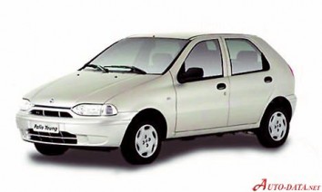1996-2002 Fiat Palio (178) 1.4 i (71 Hp)  Technical specs, data, fuel  consumption, Dimensions