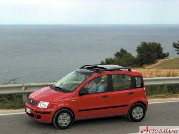 Fiat Panda Typ 169, Baujahr 2003 bis 2012 ▻ Technische Daten zu