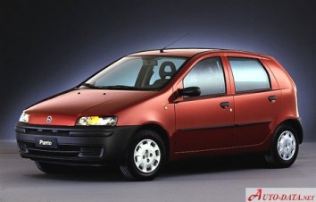 1999-2003 Fiat Punto II (188) 1.2 (80 Hp)  Technical specs, data, fuel  consumption, Dimensions