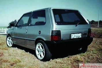 1990-1992 Fiat UNO (146A) 1.1 i (51 Hp)  Technical specs, data, fuel  consumption, Dimensions