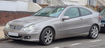 MERCEDES CLASSE C COUPE mercedes-cl203-w203-sportcoupe-230-kompressor-197ps  Used - the parking