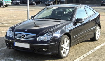 May, 2005-April, 2008 Mercedes-Benz C-class Sports Coupe (CL203