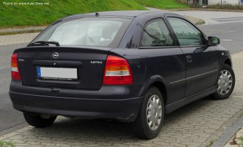 Opel Astra G especificaciones técnicas y gasto de combustible