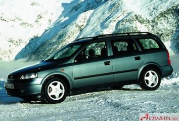 2000-2001 Opel Astra G Caravan 1.2 16V (75 Hp)  Technical specs, data,  fuel consumption, Dimensions