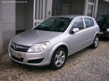 2006-2009 Opel Astra H 1.8i (140 Hp)  Scheda Tecnica e consumi , Dimensioni