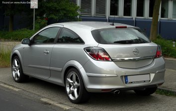 Opel Astra J GTC - Scheda Tecnica, consumo di carburante, dimensioni