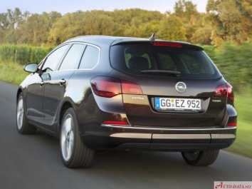 2012-2015 Opel Astra J Sports (facelift 2012) 1.6 CDTI (110 Hp