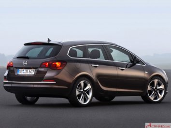 2012 Opel Astra J (facelift 2012) 1.6 (115 Hp) Ecotec