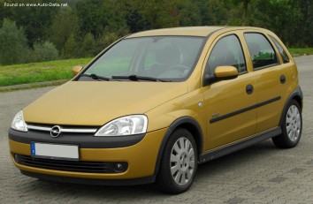 Opel Corsa C F08;F68(2003) - specifications, description, photos.