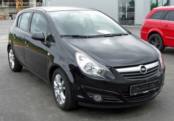 2006-2011 Opel Corsa D 5-door 1.0i 12V ECOTEC (60 Hp)