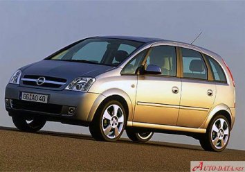 2005 Opel Meriva A [1.7 CDTI 100HP], 0-100