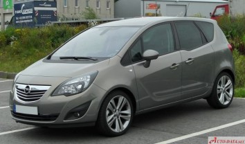 Fichas tecnicas de Opel Meriva A, dimensiones e consumos