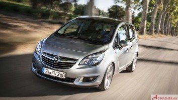 2014-2017 Opel Meriva B (facelift 2014) 1.4 (120 Hp) Turbo Ecotec  start/stop