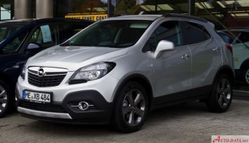 Opel Mokka B, Fiche technique, Consommation de carburant, Dimensions