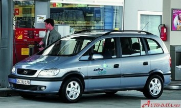 1999-2000 Opel Zafira A (T3000) 1.8 16V (115 Hp)