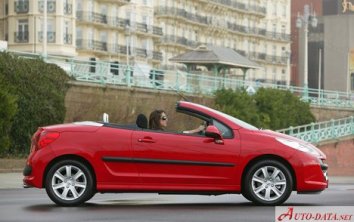 2006-2009 Peugeot 207 CC 1.6 VTi (120 Hp) Automatic