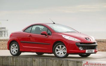 2006-2009 Peugeot 207 CC 1.6 THP (150 Hp)  Technische Daten, Verbrauch,  Spezifikationen, Maße
