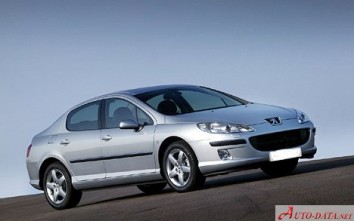 2004-2005 Peugeot 407 2.0i 16V (136 Hp)  Technical specs, data, fuel  consumption, Dimensions