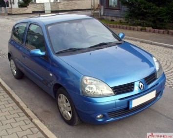 1999-2005 Renault Clio II 1.2 i 16V (75 Hp)  Technical specs, data, fuel  consumption, Dimensions