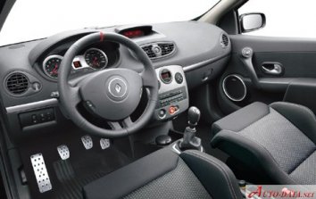 2005-2009 Renault Clio III 1.6i 16V (110 Hp) Automatic  Fiche technique, consommation  de carburant , Dimensions