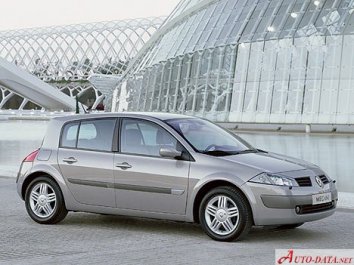 2002 Renault Megane II 2.0 16V (135 Hp)  Technical specs, data, fuel  consumption, Dimensions