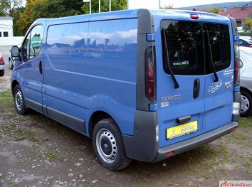 Renault Trafic II (Phase I), Technical Specs, Fuel consumption, Dimensions