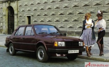 1987-1990 Skoda 105,120 (744) 1.2 120 L (48 Hp)  Technical specs, data,  fuel consumption, Dimensions