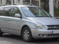 Kia Sedona II SWB  - Tekniset tiedot, Polttoaineenkulutus, Mitat