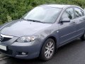 Mazda 3 I Sedan (BK facelift 2006) - Tekniset tiedot, Polttoaineenkulutus, Mitat