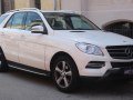 Mercedes-Benz ML  (W166) - Dane techniczne, Zużycie paliwa, Wymiary