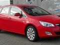 Opel Astra J  - Technical Specs, Fuel consumption, Dimensions