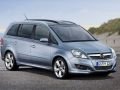 Opel Zafira B (facelift 2008) - Technical Specs, Fuel consumption, Dimensions