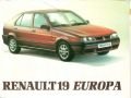 Renault 19 Europa  - Tekniset tiedot, Polttoaineenkulutus, Mitat