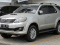 Toyota Fortuner I (facelift 2011) - Технически характеристики, Разход на гориво, Размери
