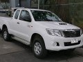 Toyota Hilux Extra Cab (facelift 2011) - Технически характеристики, Разход на гориво, Размери